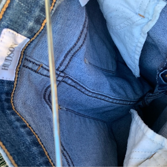 Hudson Tally Deep Cuff Crop Skinny Jeans 29 - Picture 12 of 16